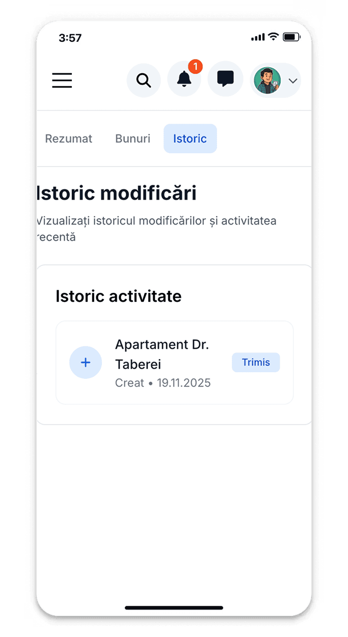 Administrative workflow