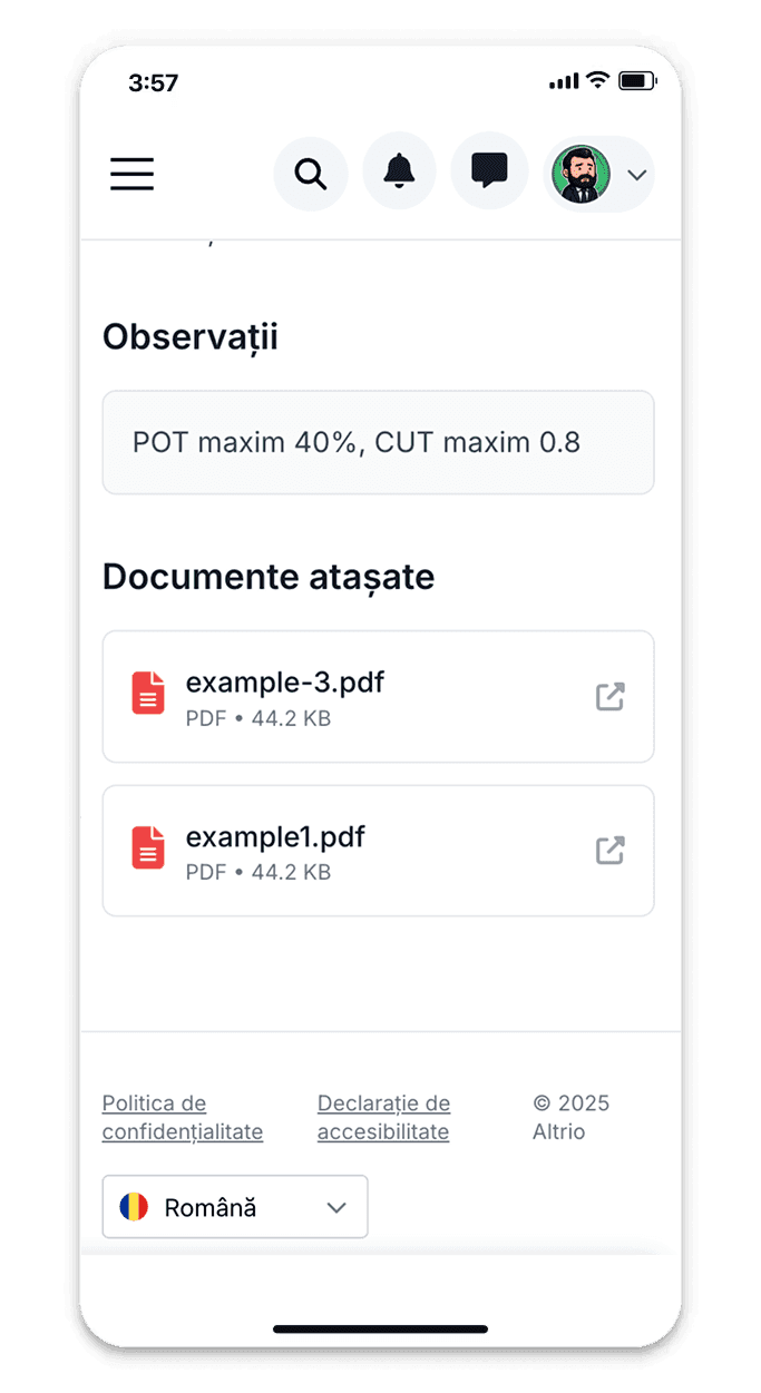 AI assistant interface