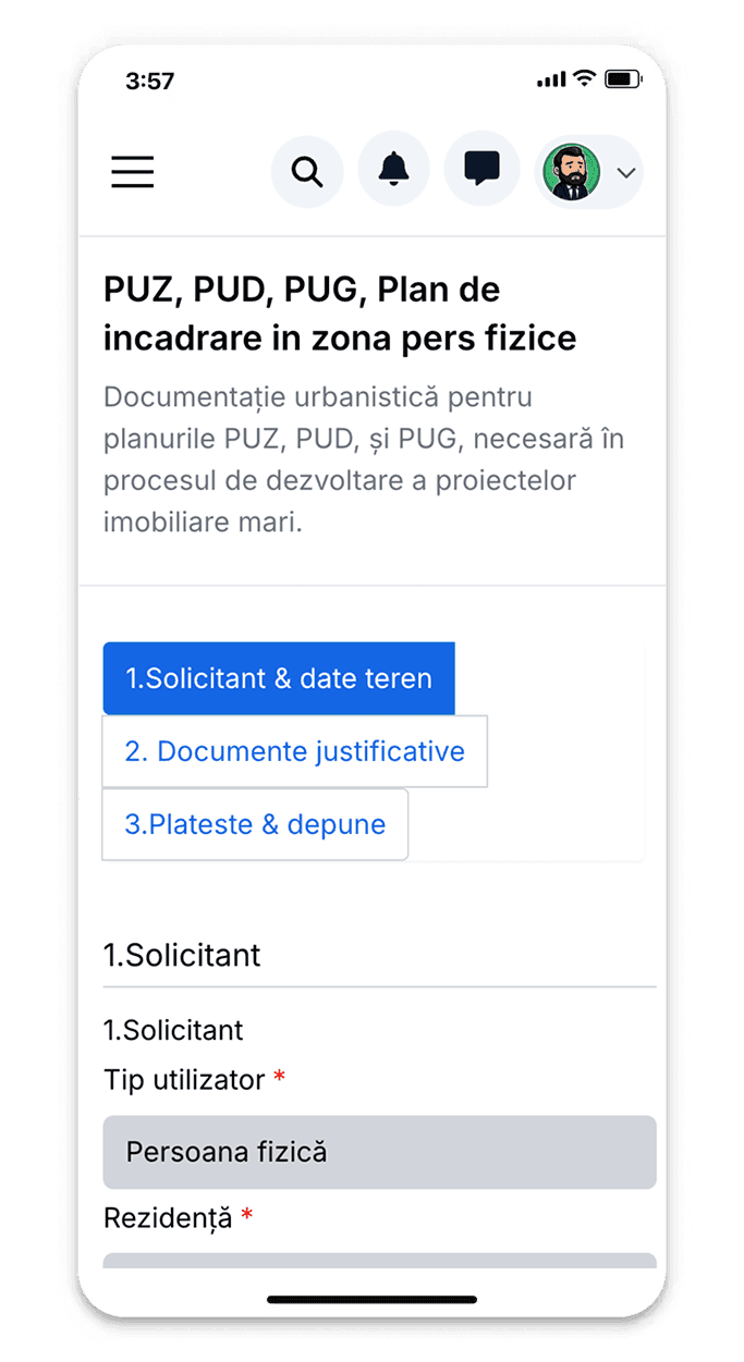Standardized document templates