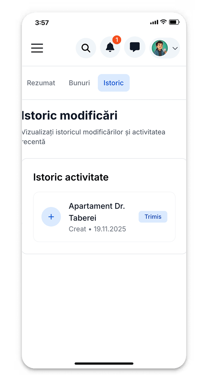 Administrative workflow